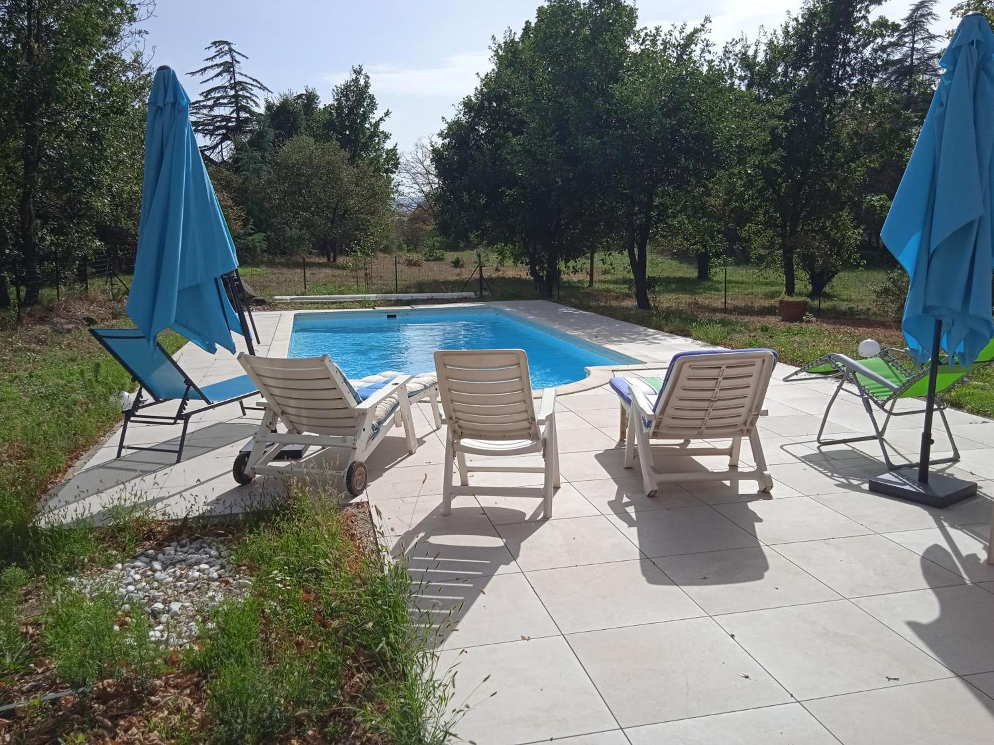 Maison Calme Avec Piscine Entouree De Son Parc Quintenas Экстерьер фото